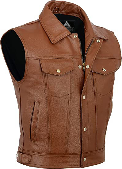 leather vest